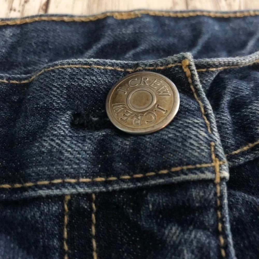 J. Crew 5 Pocket Denim Mini Skirt